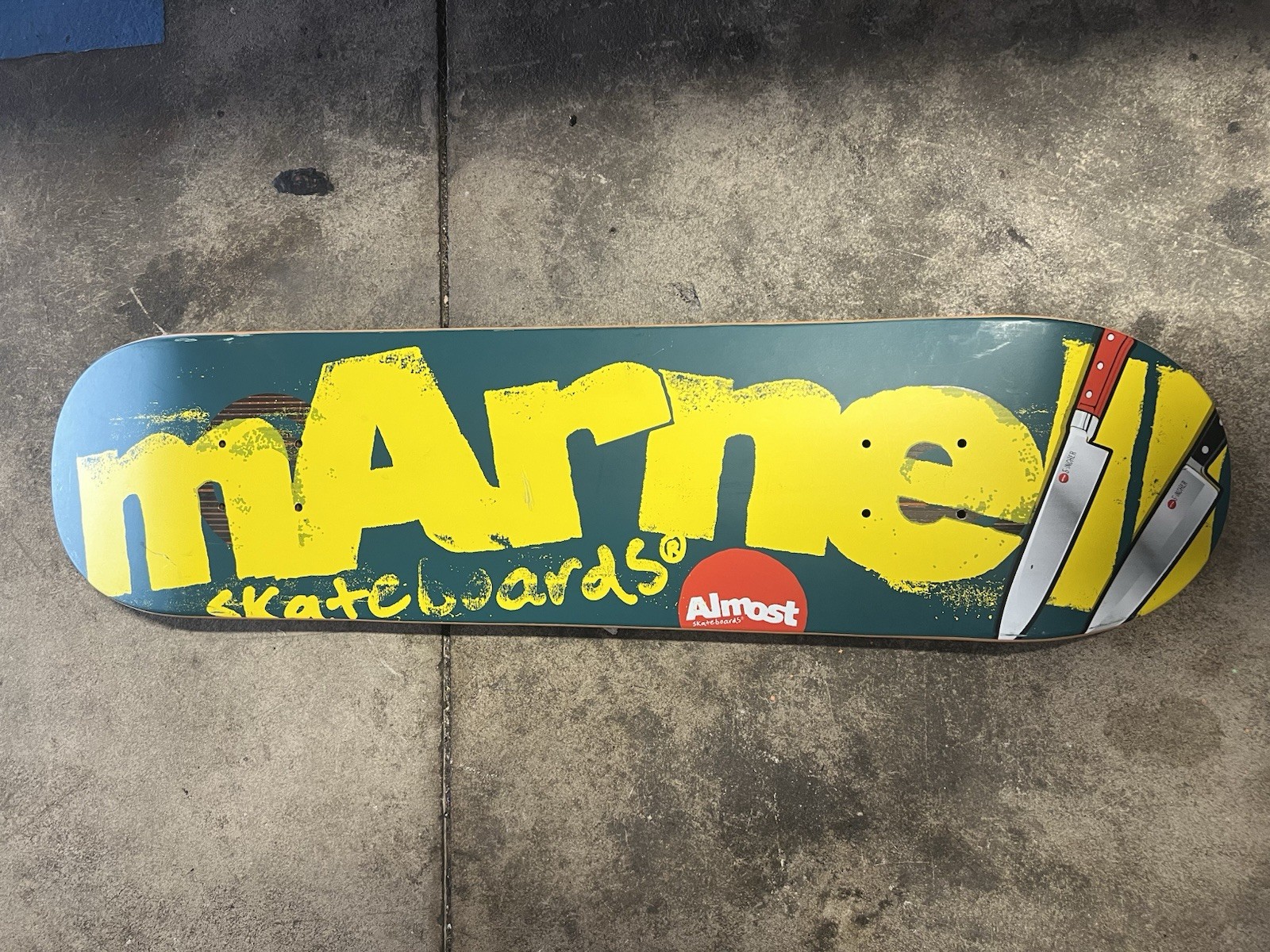 Lewis Marnell Double Impact Size 7.6 X 31.6 Full Concave 201