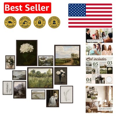 French Country Vintage Art Collection - Unframed Prints for Timeless Decor