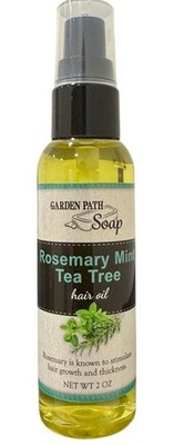 ROSEMARY MINT TEA TREE HAIR OIL -  Shine Boosting Scalp & Hair Treatment