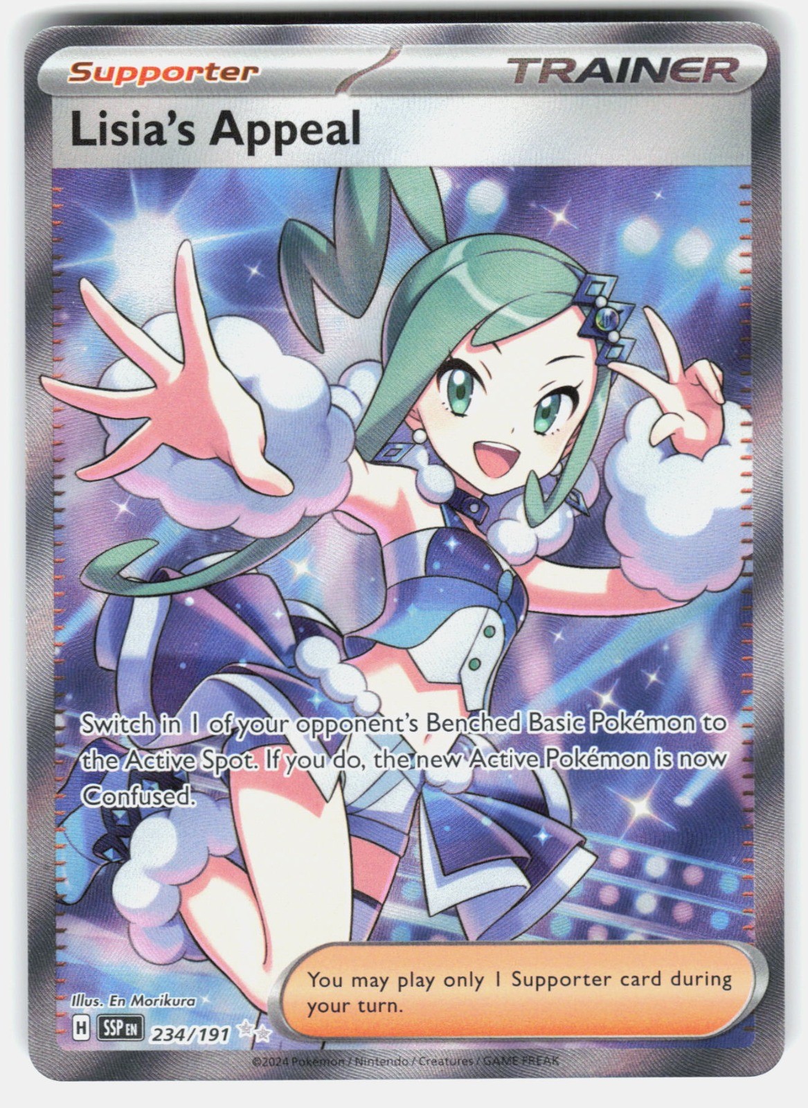 Lisia's Appeal Holo Ultra Rare SV08: Surging Sparks 234/191 NM