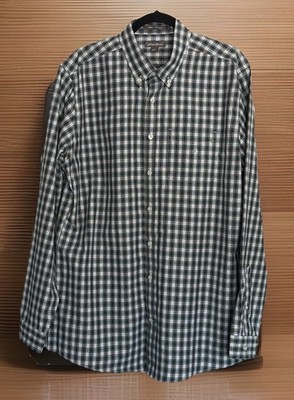 EDDIE BAUER Men s Wrinkle Free Relaxed Fit Plaid Shirt  Size L Tall   BRAND NEW
