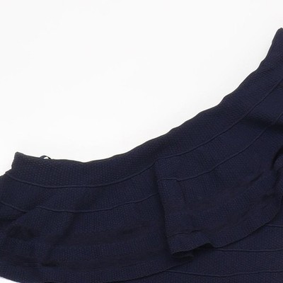 ted baker one shoulder ruffle dress Ted Baker | Dresses | Ted Baker Streena Skater One Shoulder Ruffle Knit Dress Tb Size Us Xs
