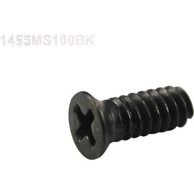 Hammond Electronics 1455MS100BK Black Steel 100pcs