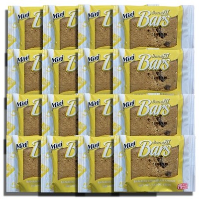 Mini Benefit Bars by Readi-Bake   1.25 Ounce | Value Pack of 16 (Banana Chocolat