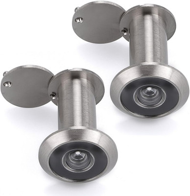 Safety Door Viewer,Solid Brass 220-Degree Door Viewer/Peephole with Heavy Duty R