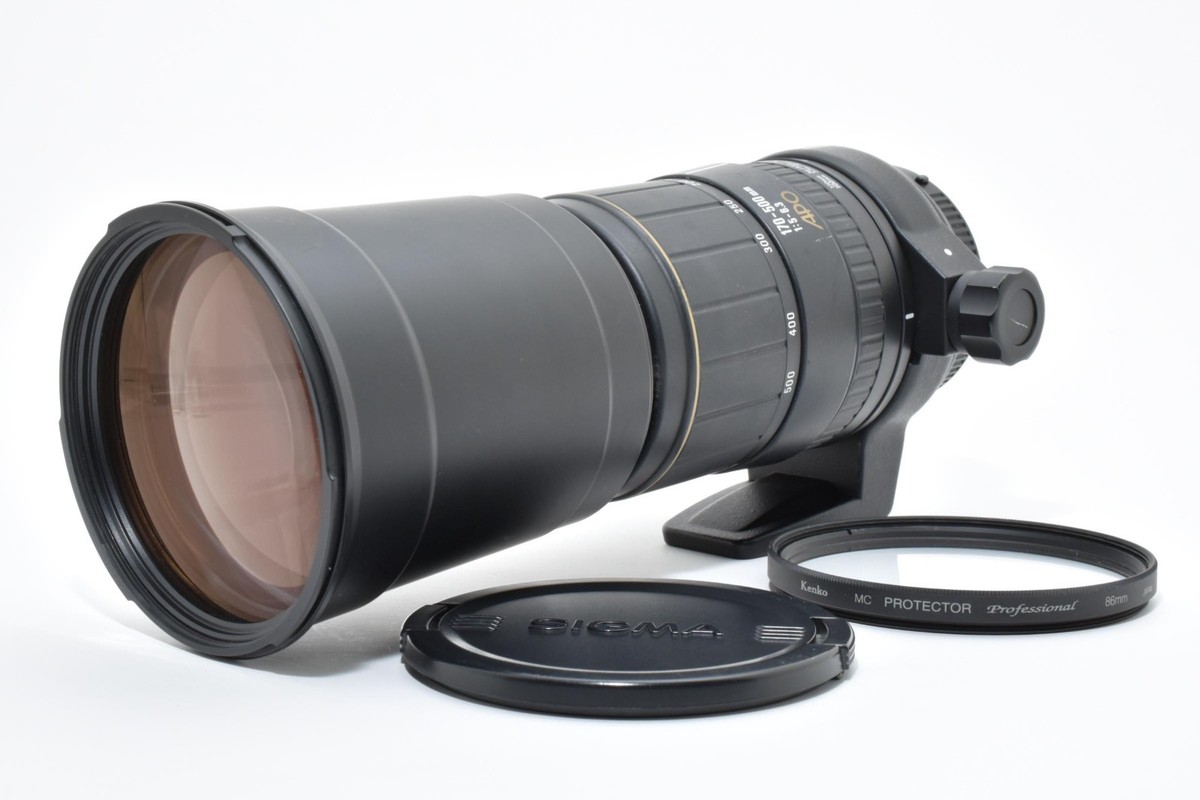 SIGMA APO 170-500mm F/5-6.3 AF Telephoto Zoom Lens Pentax K mount
