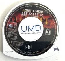 Justice League Heroes Sony PSP UMD Game Only Tested Working