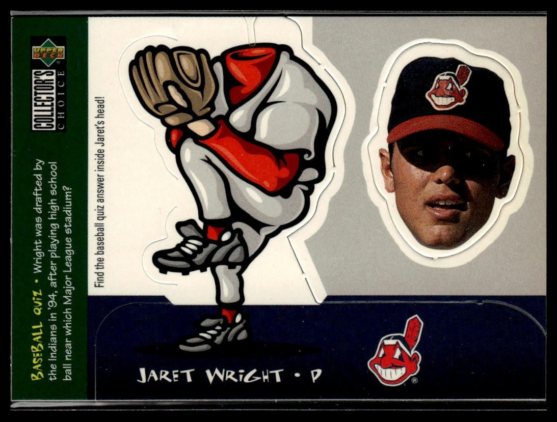 1998 Collector's Choice #12 Jaret Wright Mini Bobbing Heads