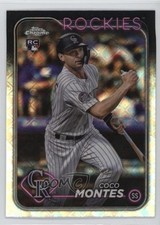 2024 Topps Chrome Logofractor Edition Coco Montes #182 1g1q