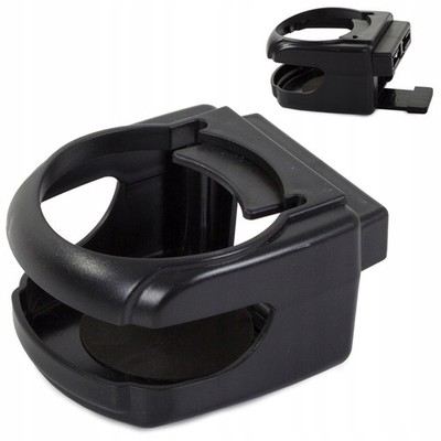 2x Auto Getränkehalter Universal Becherhalter Getränk Holder Schwarz