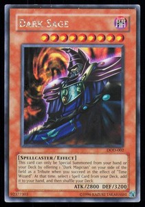 【PSA8】「黒衣の大賢者」DOD シークレット 英語版 DARKSAGE Ox 黒衣の大賢者 シークレットレア 01 1枚の通販 KKまや@プロフ必読