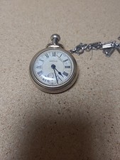 Vintage Westclox The Conductor Railroad Pocket Watch Locomotive Train