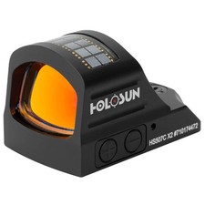 Holosun Multi-Reticle Red Dot Open Reflex Sight Blk w/Solar Failsafe HS507C-X2