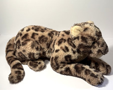 Aurora Leopard Plush Large Stuffed Animal 28" Super Flopsie Realistic Super Soft