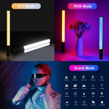 Handheld Full-Color Fill Light Stick For Photography RGB LED Video Light CGLI