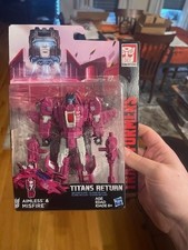 Hasbro Transformers - Titans Return  Aimless & Misfire  Deluxe Class  NOSC