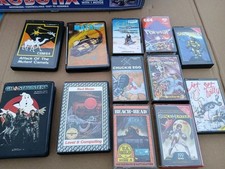 Commodore 64 Game Bundle 12 Games Ghostbusters Space Walk China Miner Matrix ...