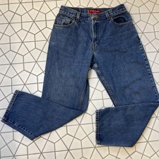 VTG Levi's 550 L Women 10S Relaxed Fit Tapered Leg Med Wash Mom Jeans Denim Y2K