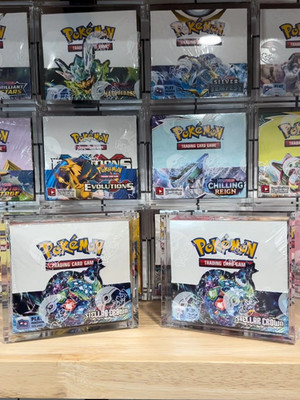 Pokemon Booster Box Acrylic Protective Display Case Magnetic High quality BOX