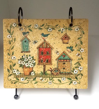 Burns of Boston Bird House Flip Photo Stand