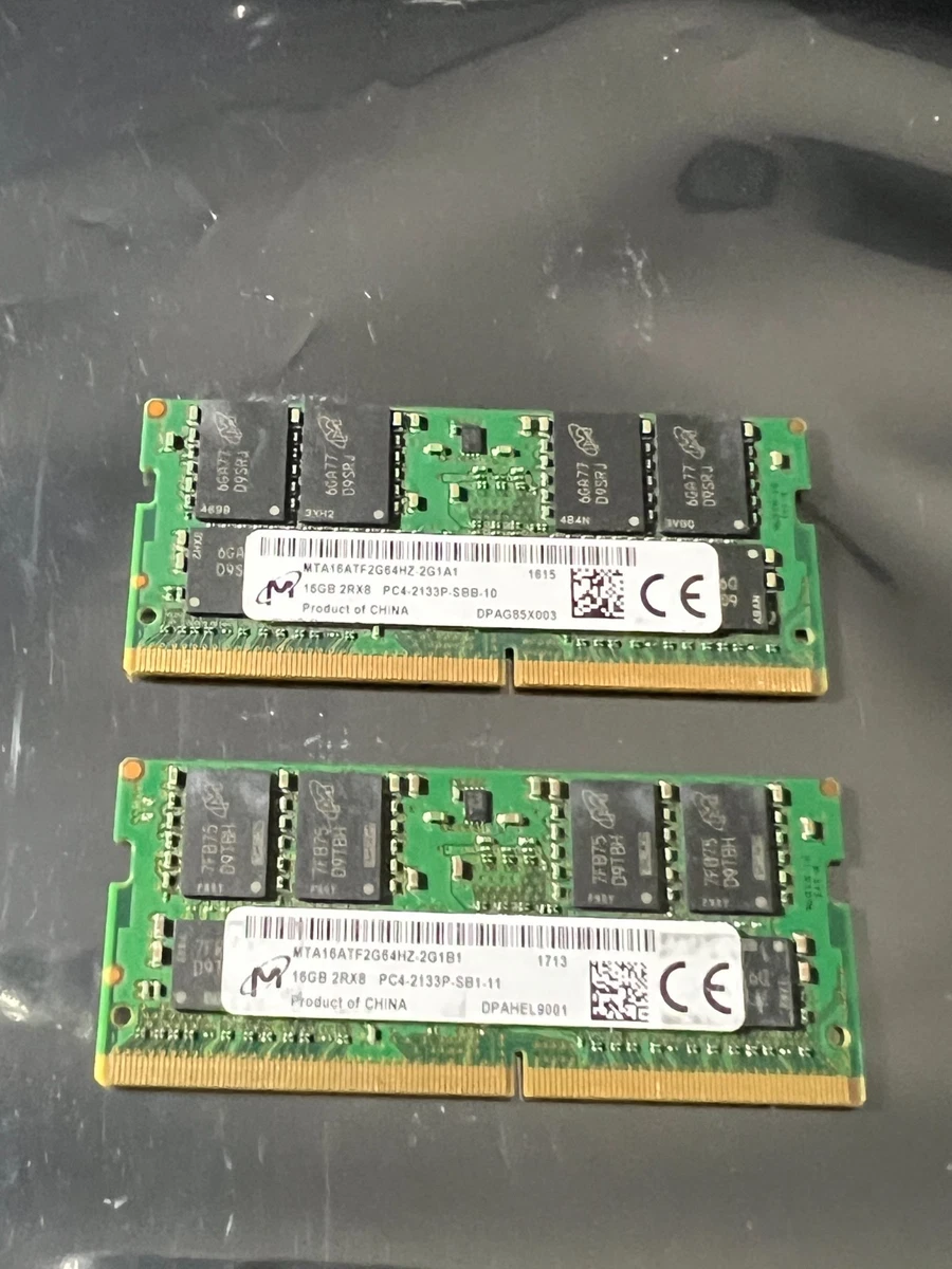 Micron DDR4 SDRAM 32 GB Total Capacity Memory (RAM) for sale | eBay