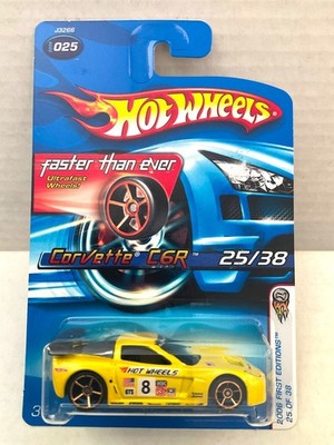 Hot Wheels CORVETTE C6R 2006 First Editions #025 - FASTER THAN EVER FTE
