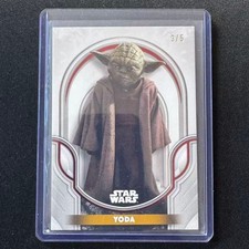 🎓XF 2025 TOPPS STAR WARS SMUGGLERS OUTPOST GALATIC ANTIQUITIES YODA /5