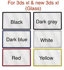 Replacement Top Upper GLASS Screen Display Lens for 3ds xl and New 3DS XL