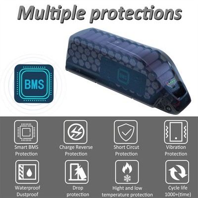 48V 10Ah Electric Bike Lithium Battery Ebike Battery for 1000W