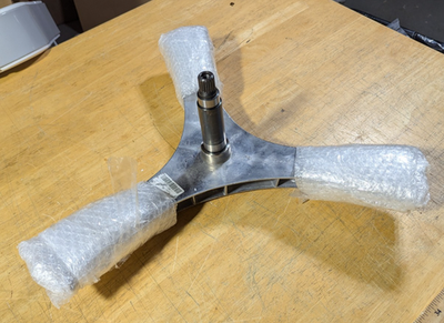 #ad #ad NO SCREWS Assembly Flange Shaft Compatible with Samsung Washer DC97 17004B New $64.95