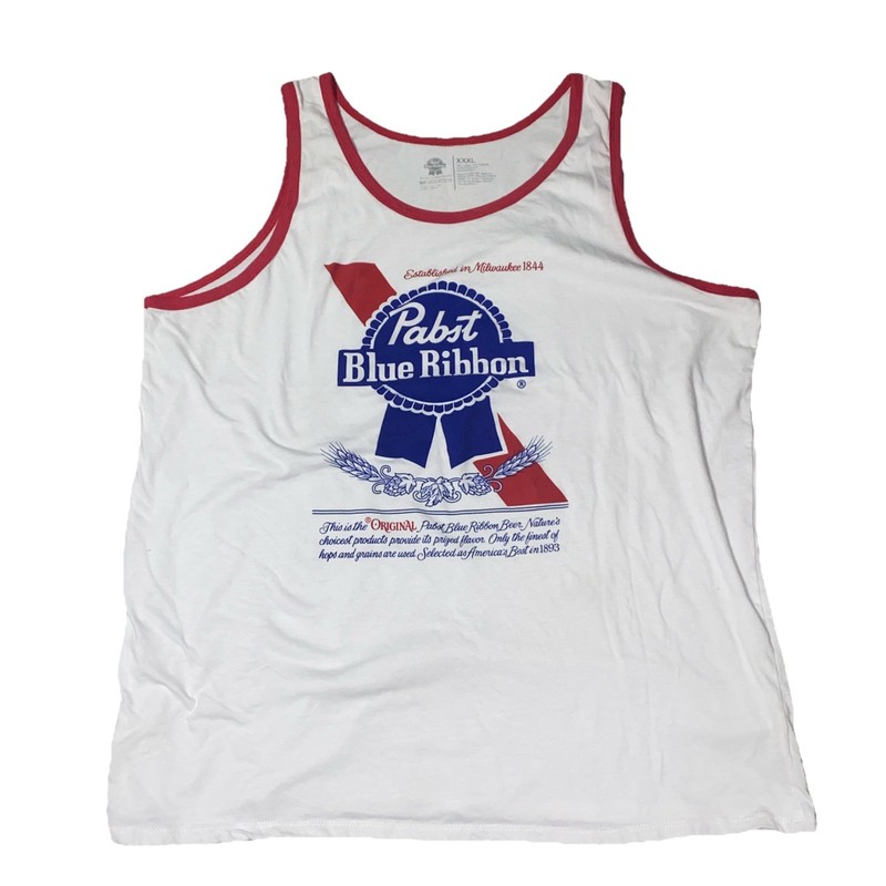Pabst Blue Ribbon Graphic Tank Top Sz XXXL