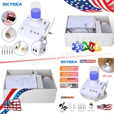 Dental Ultrasonic Scaler Handpiece 2*Bottles Scaling Tips Fit Cavitron EMS USA