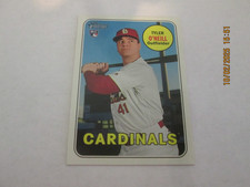 Tyler O'Neill 2018 Topps Heritage  St. Louis Cardinals Rookie CARD #612. rookie card picture