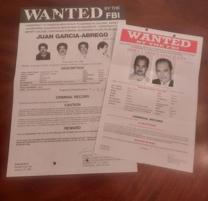 Very Rare Mexican Cartels Drug Lords, Garcia Abrego, Osiel Cardenas Gulf Cartel 