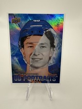 2025-26 Upper Deck Series 2 UD Portraits Matthew Schaefer RC Rookie #P-32