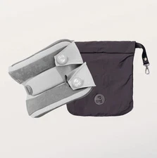 TRTL Travel Pillow Plus Adjustable Neck Support - Grey + Carrying Case