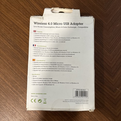 Adaptateur Micro USB sans fil 4.0 DG40S - Photo 2/2