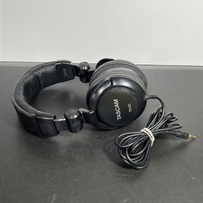 Tascam TH-03 Studio/DJ Headphones Foldable Over Ear Headphones Black