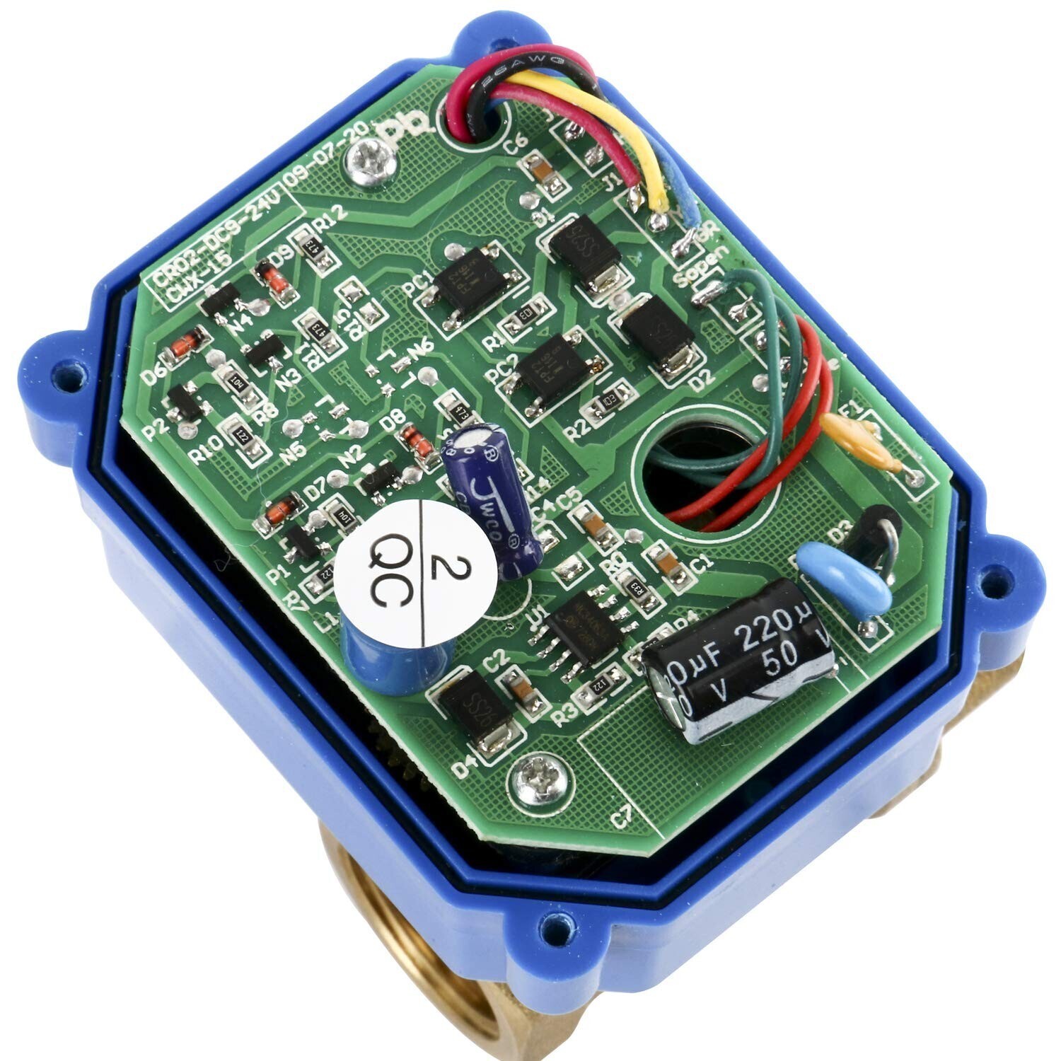 Homend Motorized Ball Valve 3/4" Standard Port Brass 9-24V 3 Wire Wiring