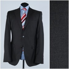 Mens Vitale Barberis Wool Blazer 42R UK Size PAUL ROSEN Brown Sport Coat Jacket