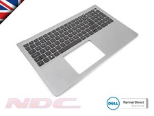 NEW Dell Inspiron 3510/3520/3530 USB-C Palmrest  UK ENGLISH Keyboard - Silver