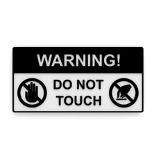 Sign | Do Not Touch