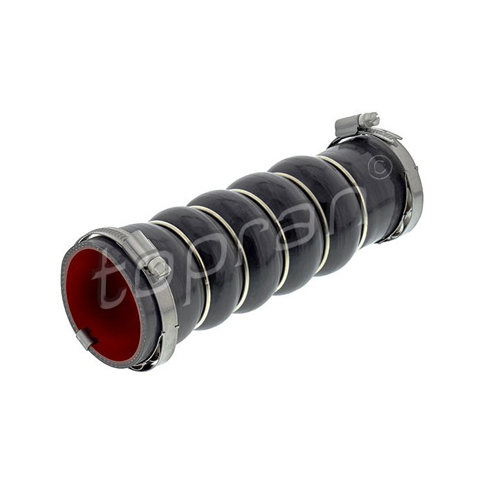 Tuyau d'air intercooler pour Ford Focus III et C-Max II noir en caoutchouc dur