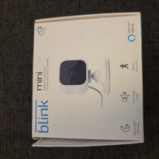 Blink Mini Indoor Plug-In Live HD Smart Security Camera New in Box 