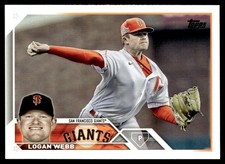 2023 Topps Logan Webb San Francisco Giants #368