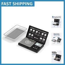 High Precision Digital Pocket Gram Scale 500g x 0.01g with Tare Function