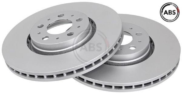 2X Bremsscheibe A.B.S. 17634 2 Bremsscheiben Vorderachse Vorne FüR Volvo-image