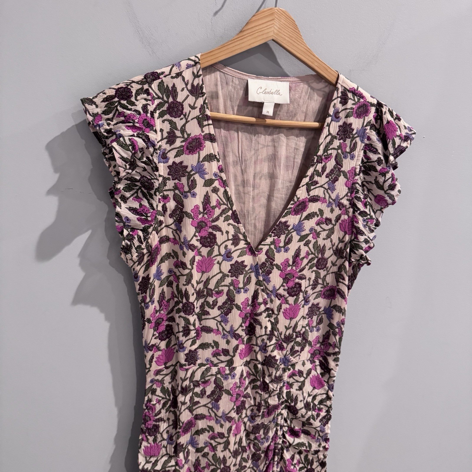 NEW Cleobella Bryce Chiffon Floral Maxi Dress, Size M image 5