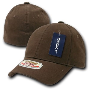 plain brown baseball cap