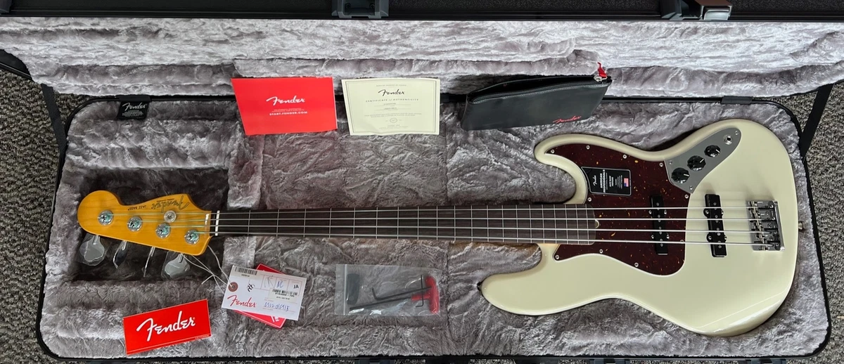 Fender american professional sale fretless jazz bass